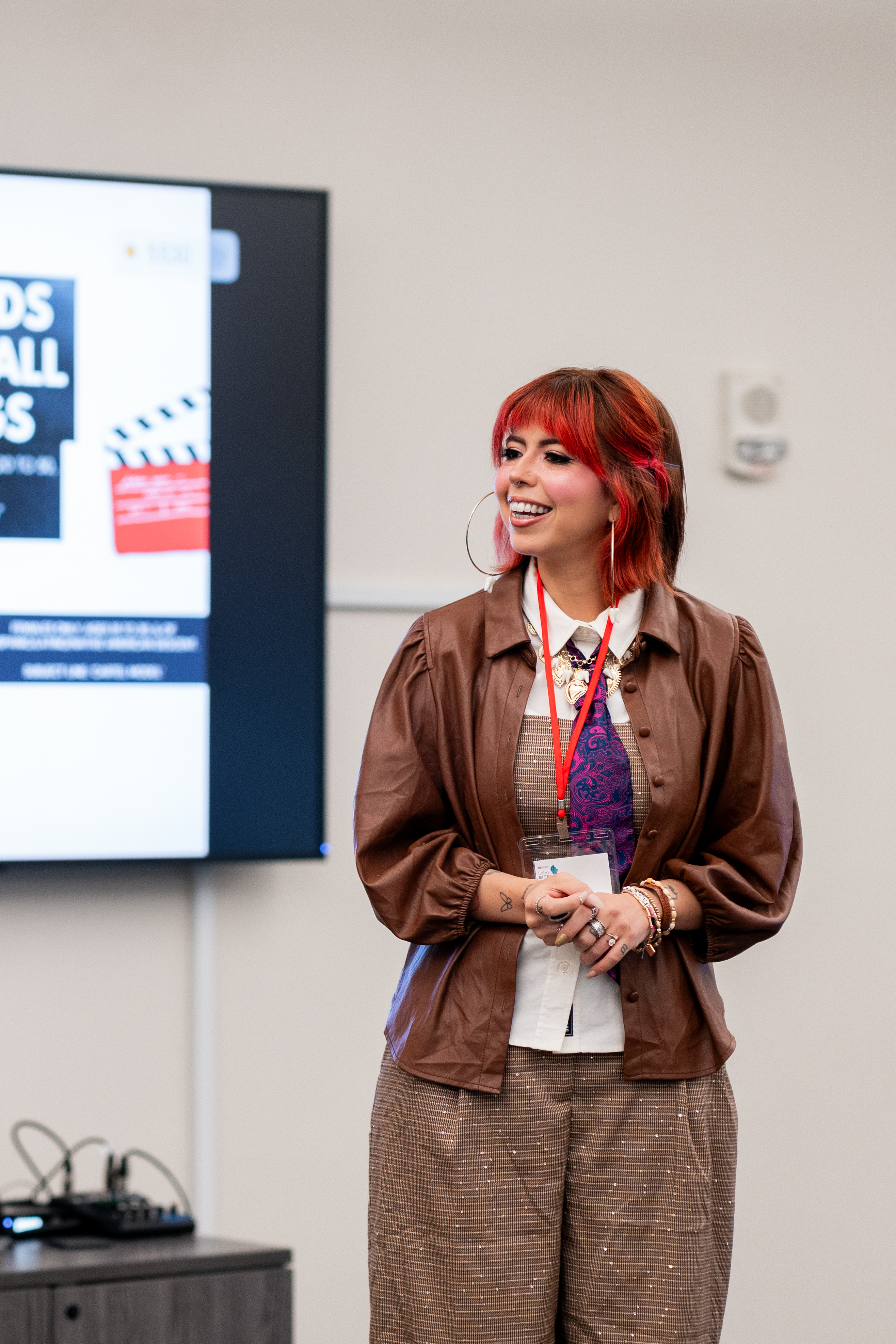 woman speaking at LOBOBites