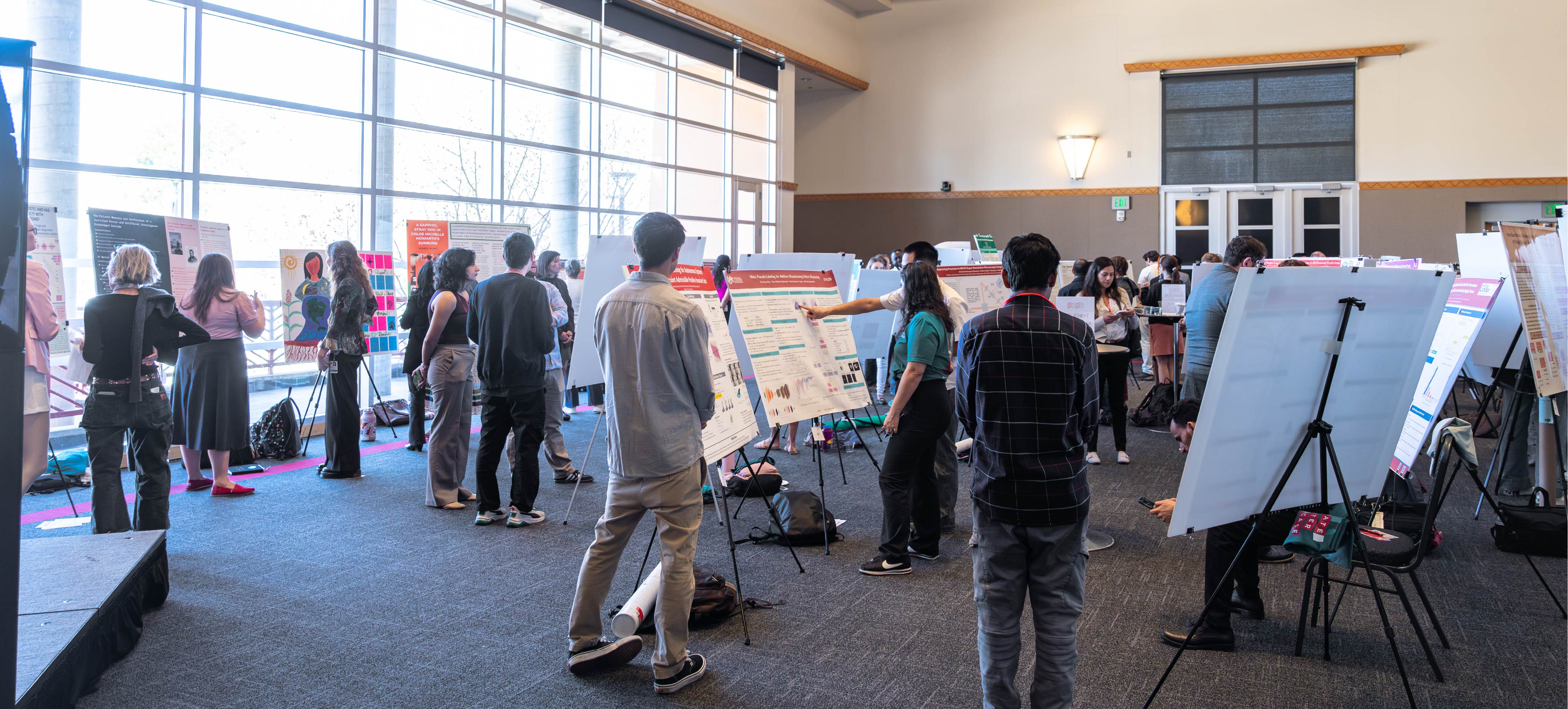 2026 Graduate Poster Showcase was the biggest poster showcase in memory! Winners announced soon.