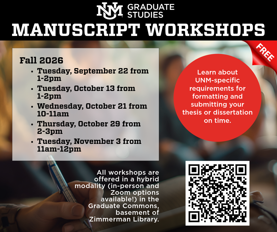 Manuscript Workshops