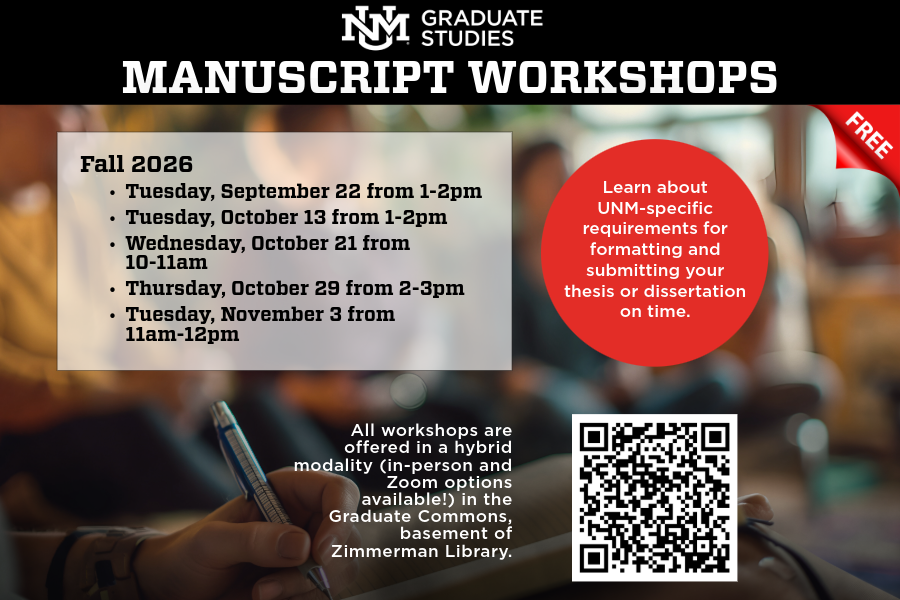 Manuscript Workshops
