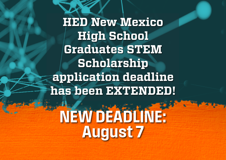 HED New Mexico High School Graduates STEM Scholarship